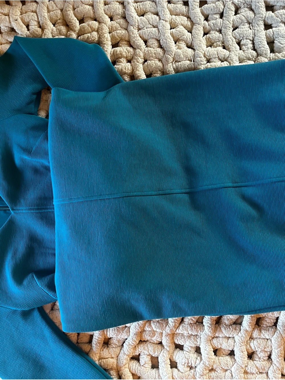 Boden Teal V-Neck Belted Sheath Dress - Picture 7 of 10